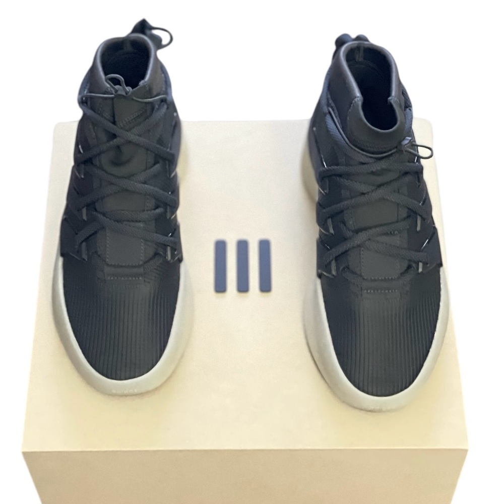 Fear of God Black and White Sneakers Adidas Sneakers